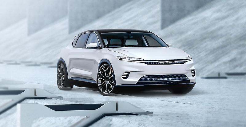 Das Concept Car Chrysler Airflow ist das erste Elektroauto der Stellantis-Marke.