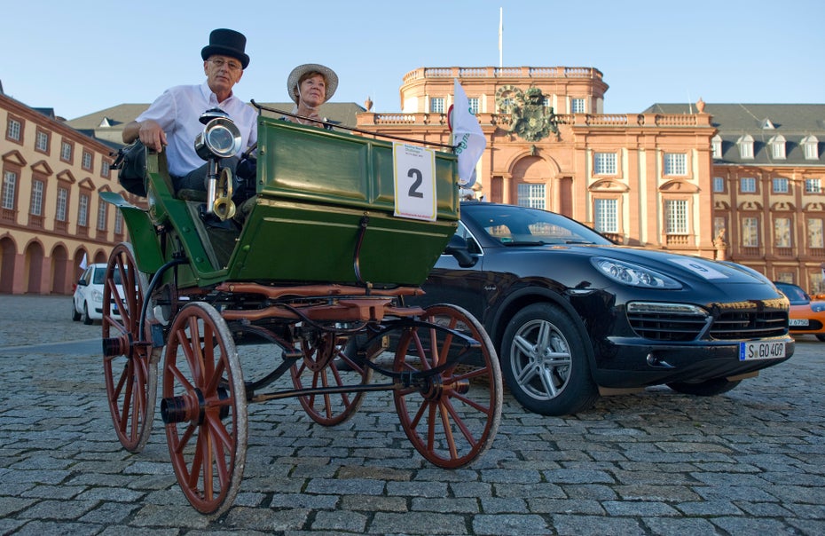 Der Flocken Elektrowagen: Das erste deutsche E-Auto, nachgebautes Modell