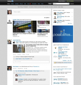 Ein Screenshot von Linkedin.