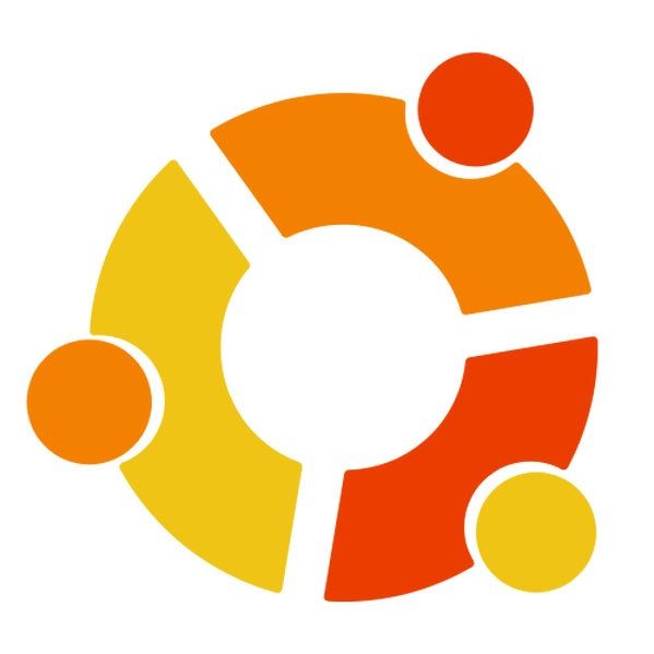 Ein Kreis ist in drei Teile unterteilt, sie haben im Uhrzeigersinn die Farben rot, orange und gelb. Auf jedem Abschnitt sitzt mittig ein Kreis, dabei sind die Farben im Uhrzeigersinn rot, gelb und orange.