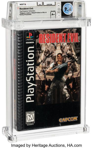 Resident Evil für Playstation in Originalverpackung 