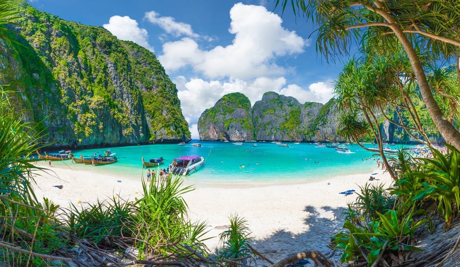 Maya Bay auf Thailand