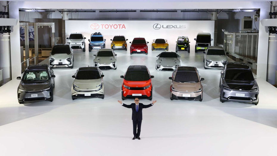 Toyota plant 15 neue Elektroautos – darunter vier für Lexus.