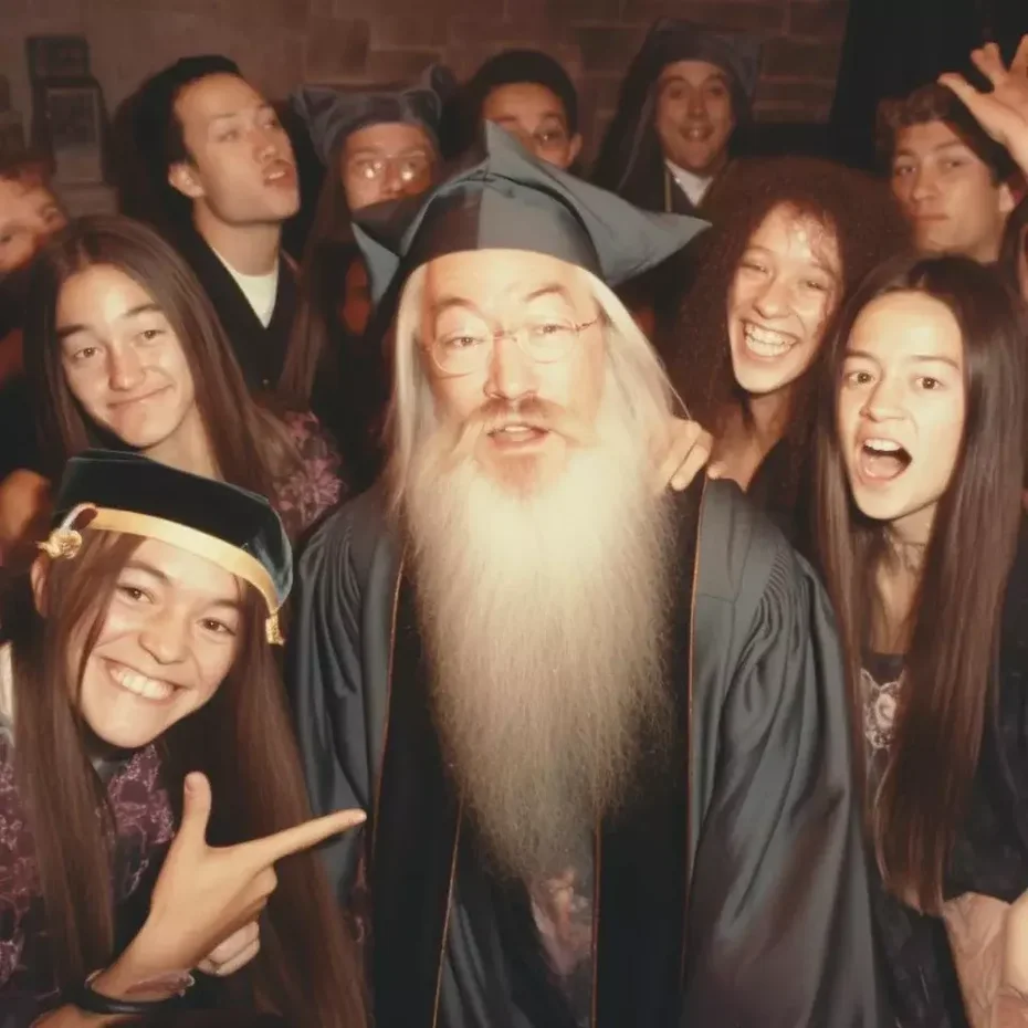 Dumbledore feiert